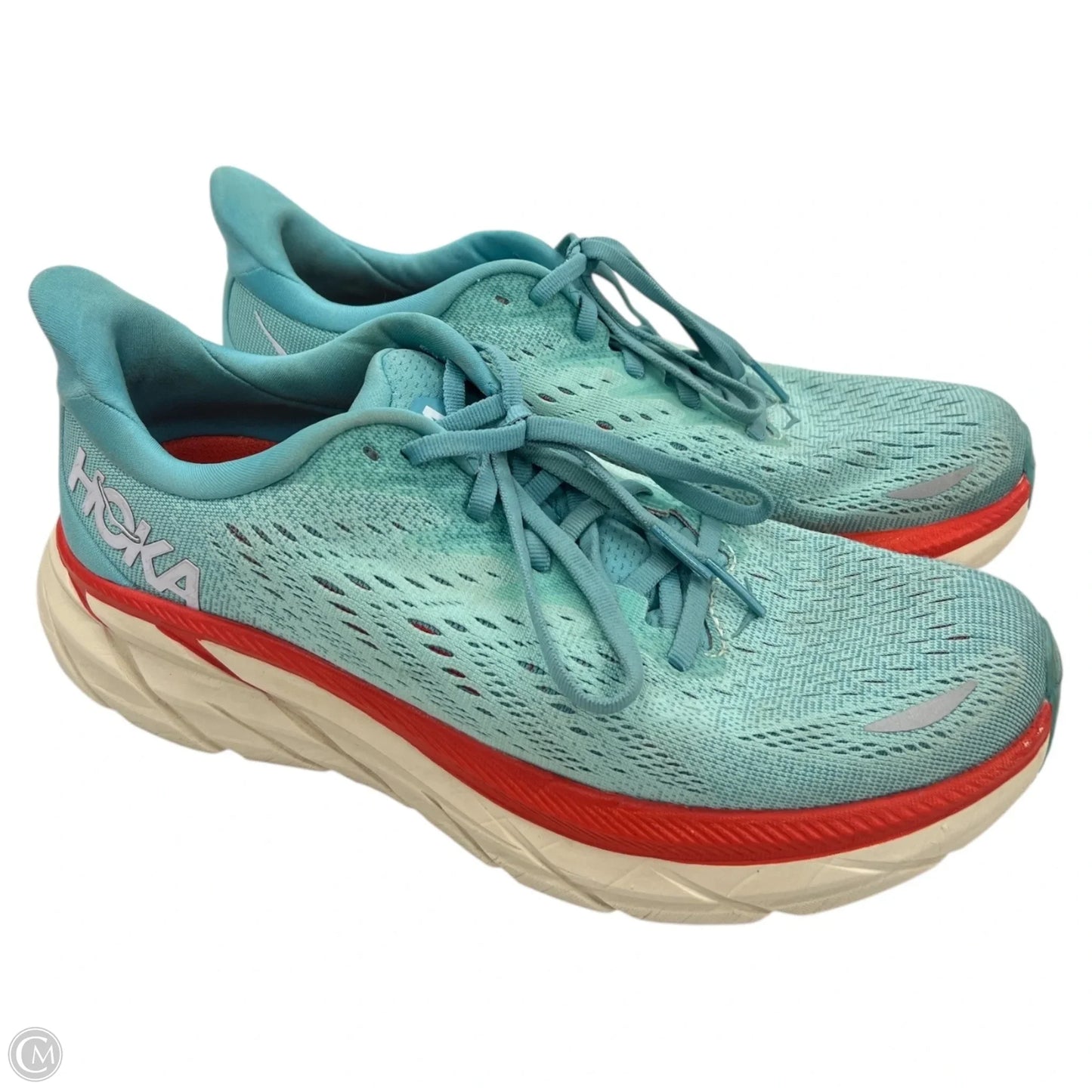 Shoes Sneakers By Hoka In Teal, Size: 8