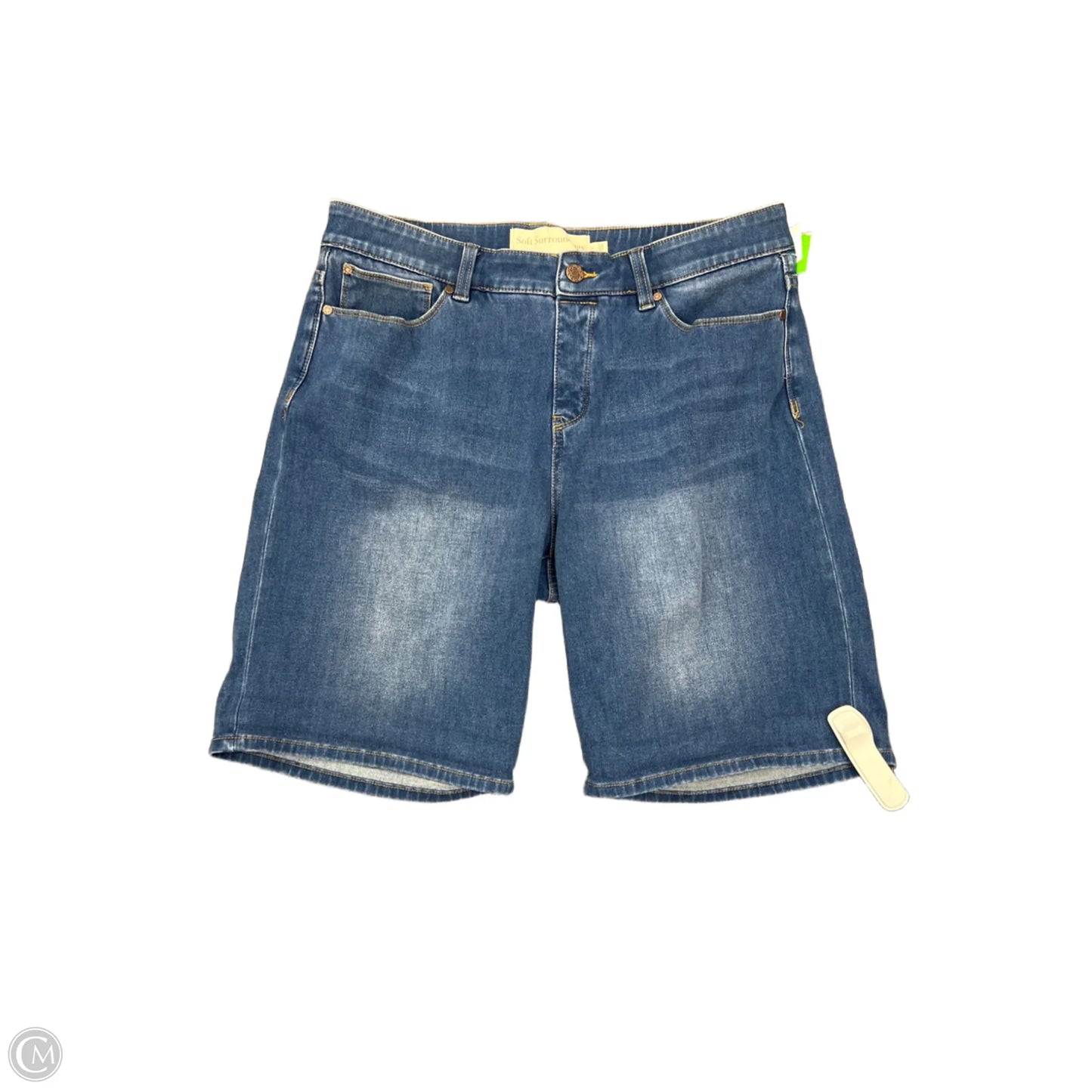 Shorts By Soft Surroundings In Blue Denim, Size: L