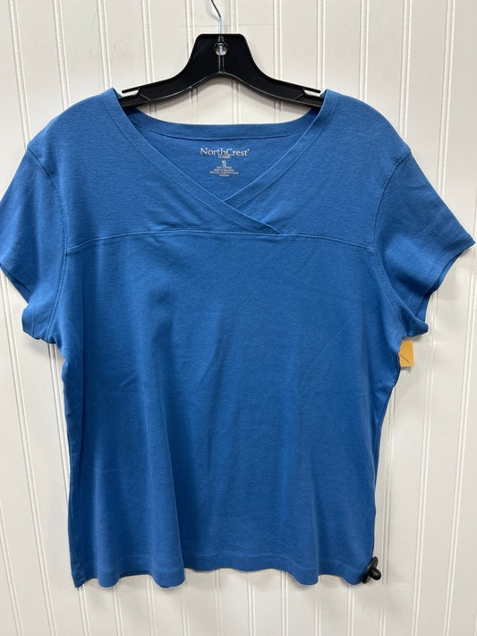 Top Ss By Northcrest In Blue, Size:Xl
