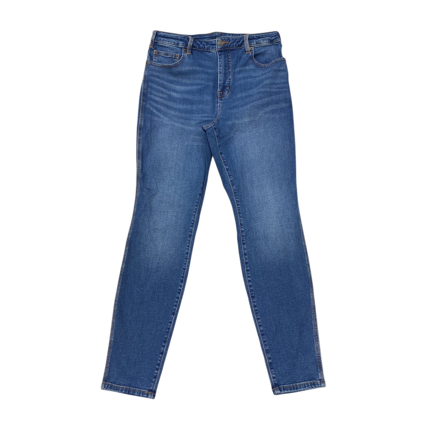 Jeans Skinny By Duluth Trading In Blue Denim, Size:12