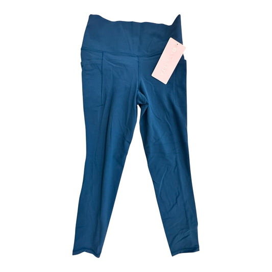 Athletic Leggings By Athleta In Teal, Size:S