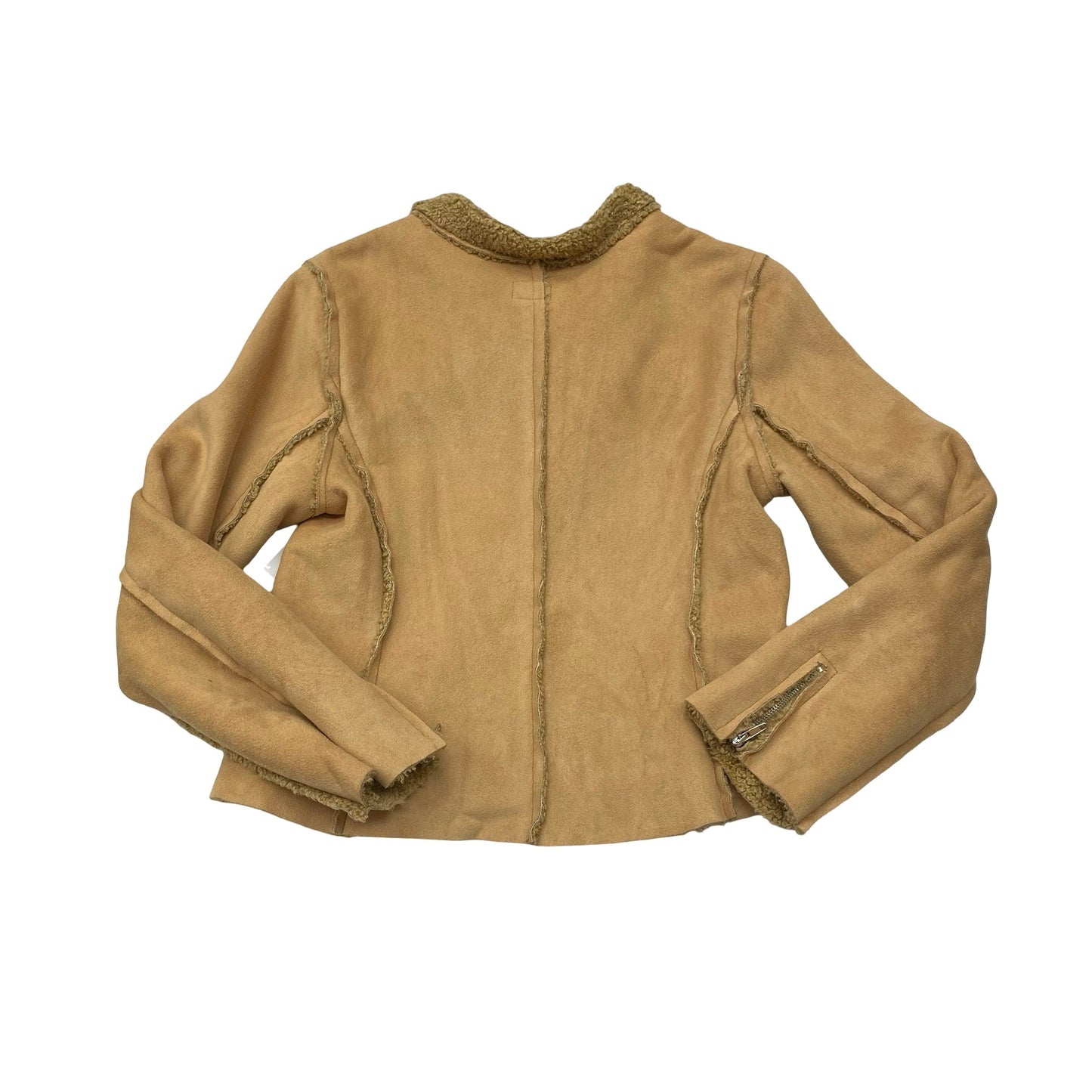 Jacket Other By Fresh Hype In Tan, Size:L