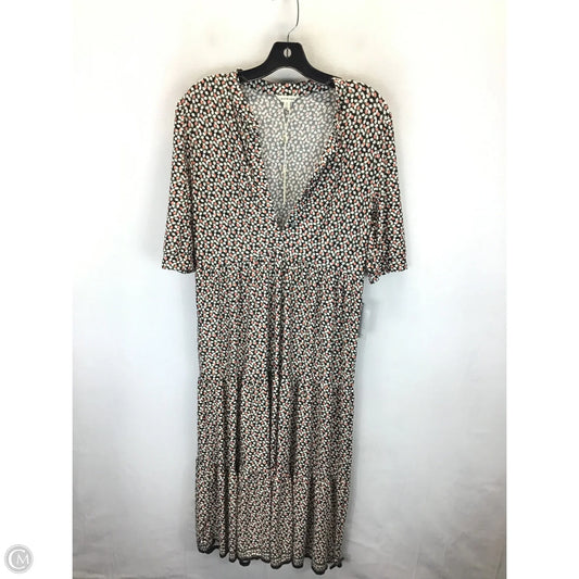 Dress Casual Midi By Max Studio In Multi-colored, Size: M