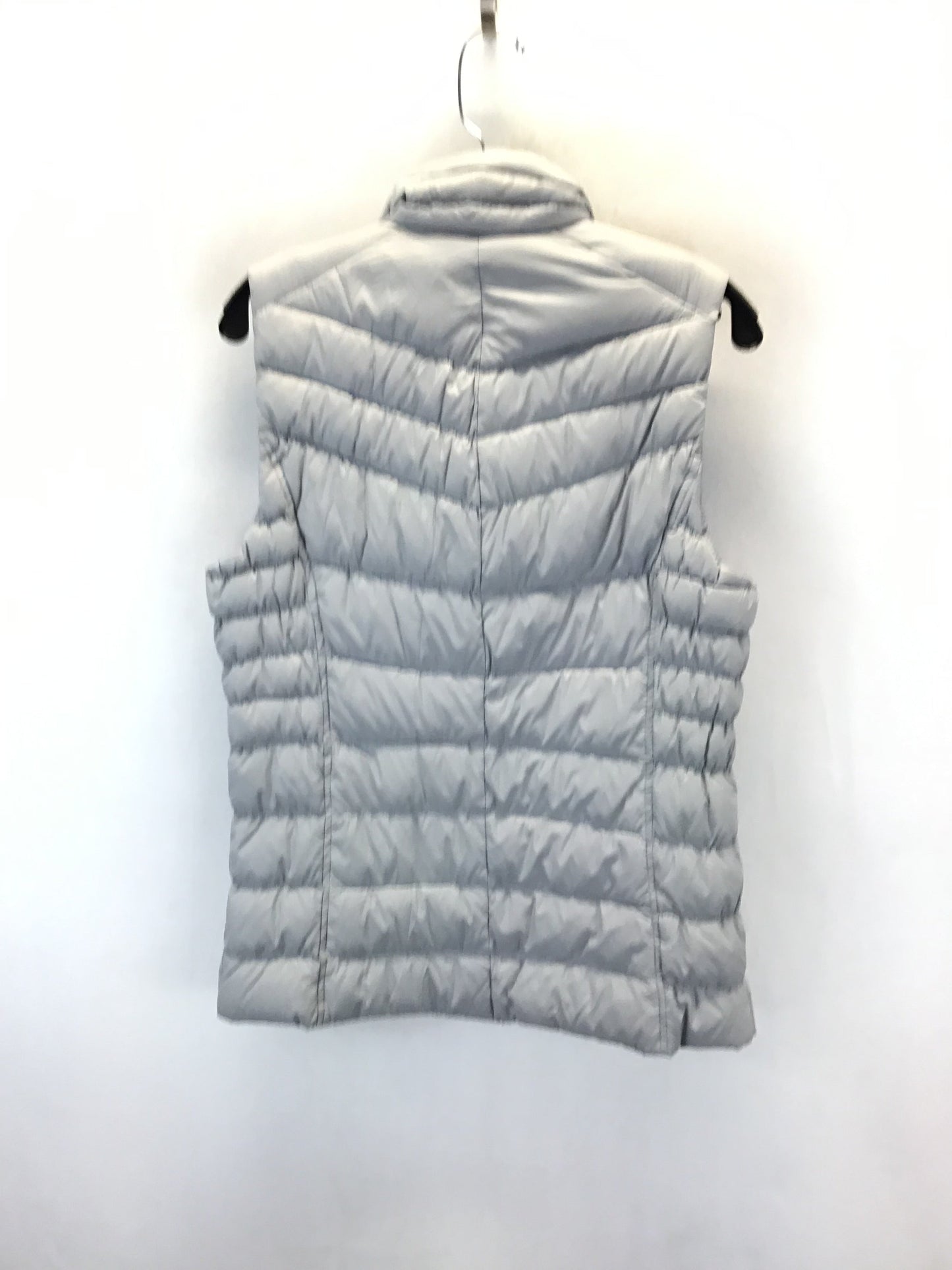 Vest Puffer & Quilted By Zero Xposure In Grey, Size: M