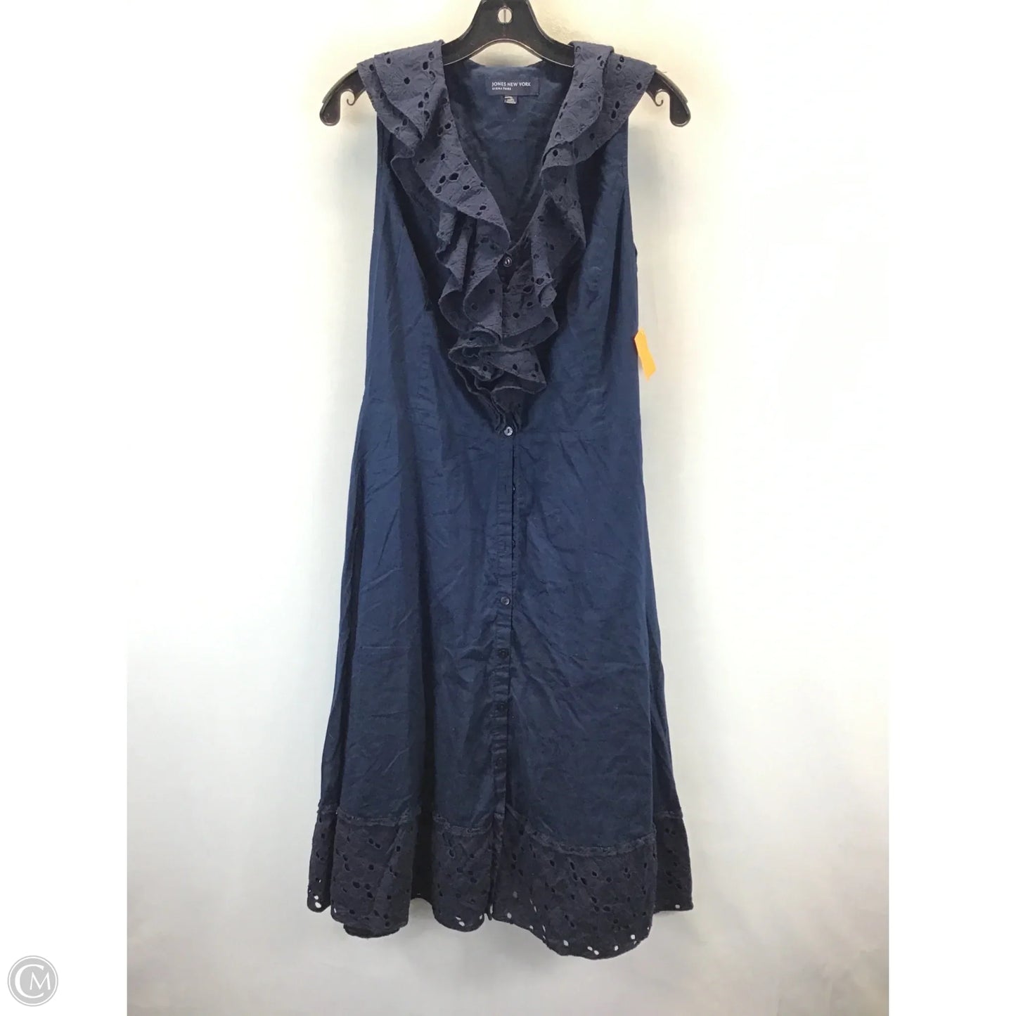 Dress Casual Midi By Jones New York In Navy, Size: 10