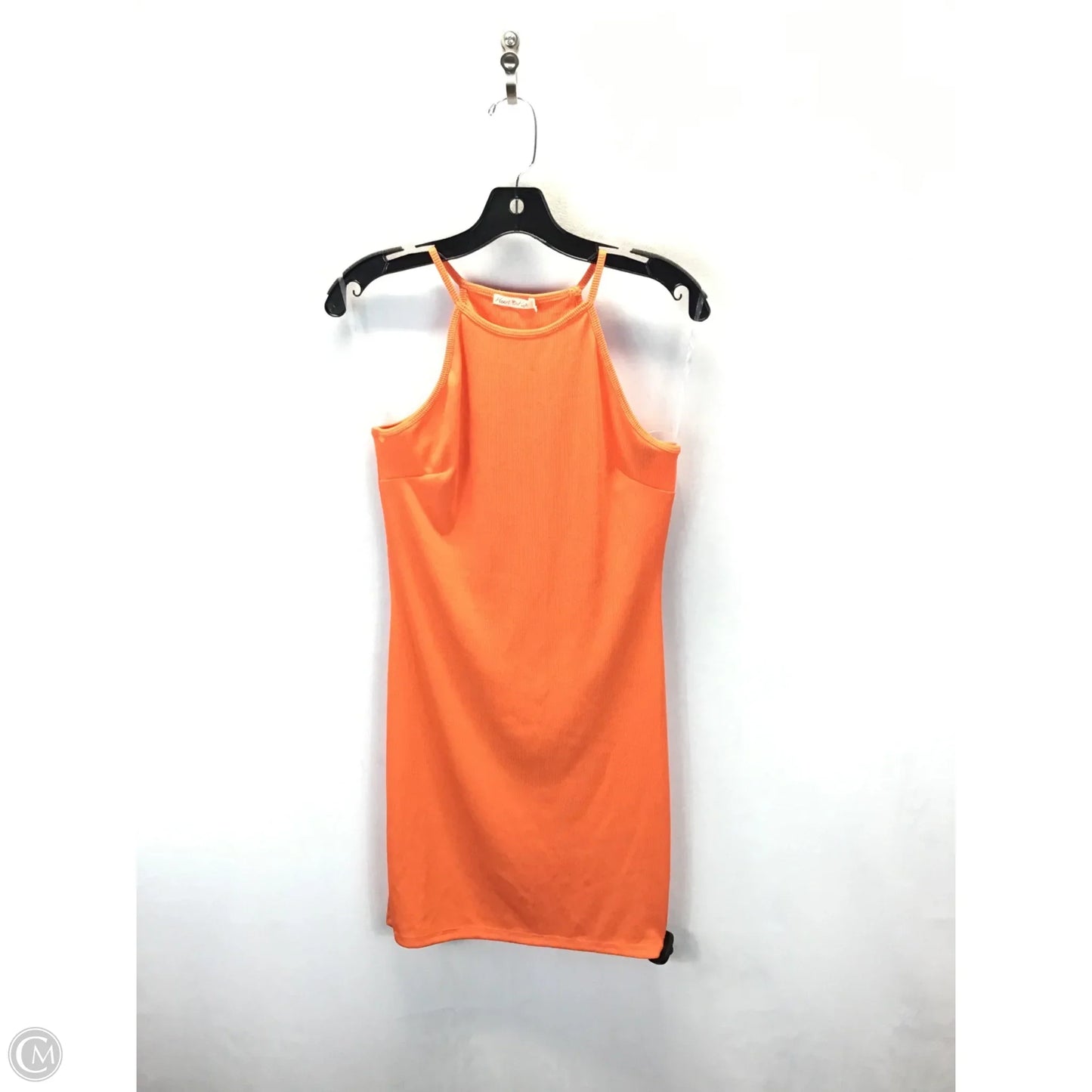 Dress Casual Midi By Heart & Hips In Orange, Size: M