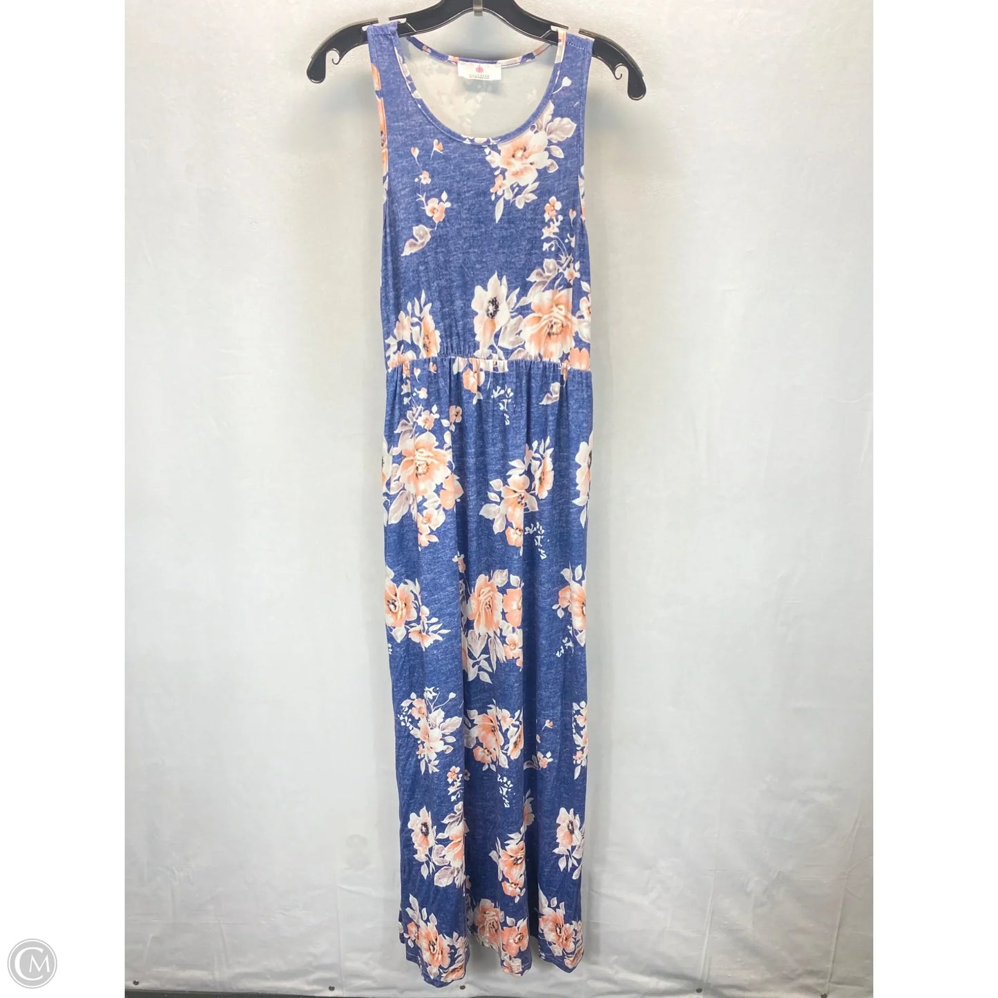Dress Casual Maxi By Clothes Mentor In Floral Print, Size: L