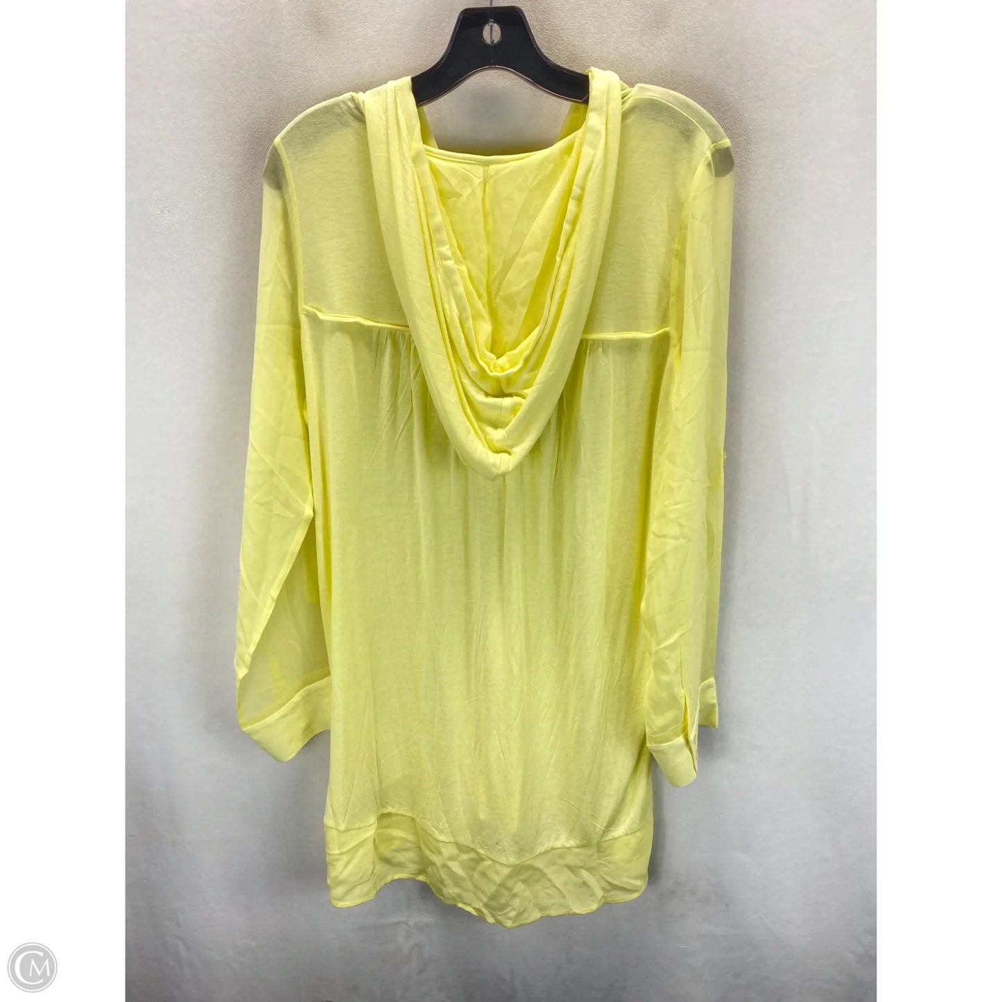 Top Long Sleeve By Soft Surroundings In Yellow, Size: M