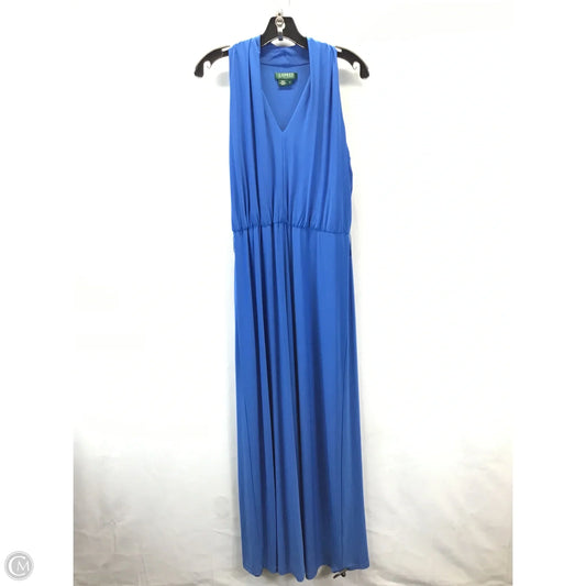 Jumpsuit By Lauren By Ralph Lauren In Blue, Size: 6