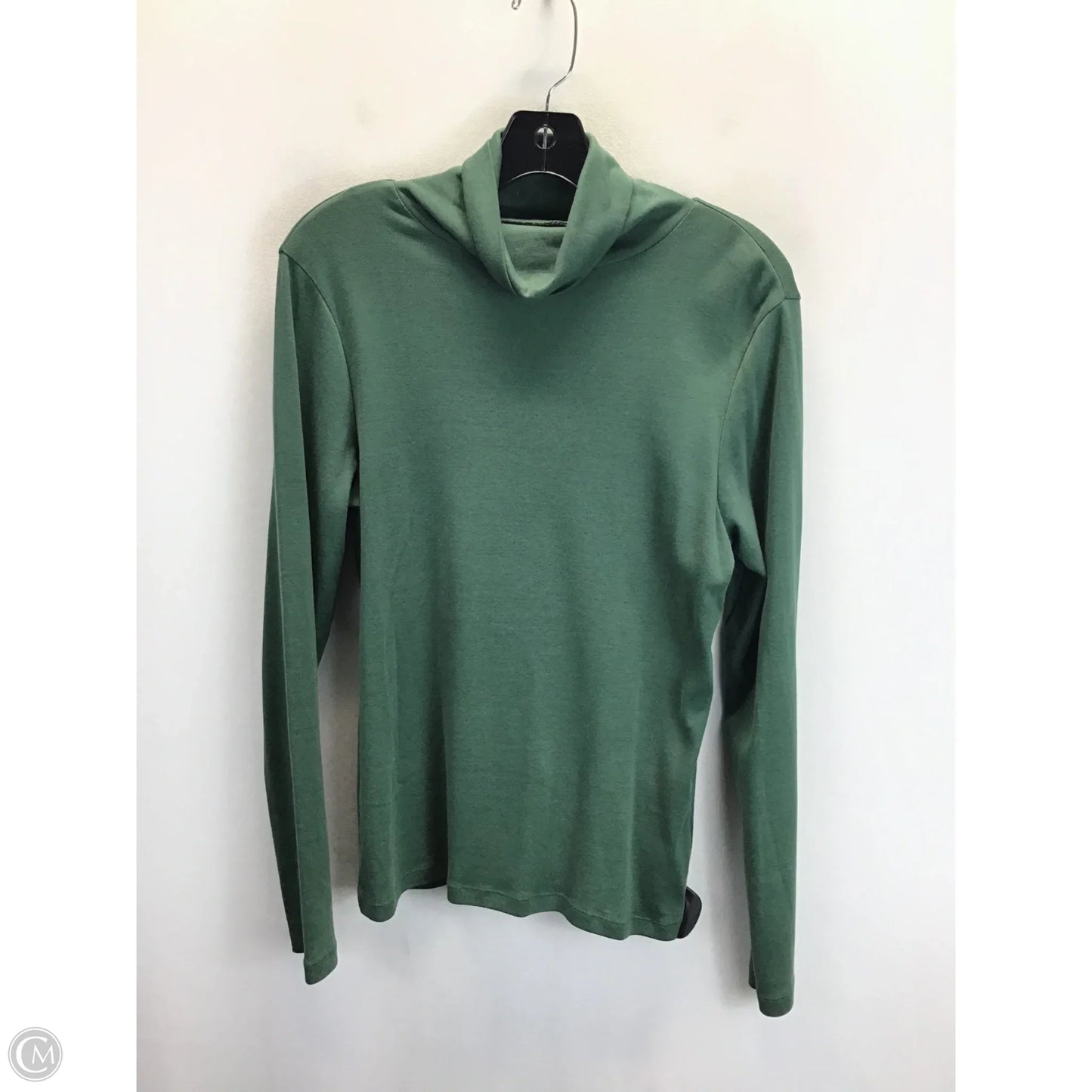 Top Long Sleeve By J. Crew In Green, Size: L