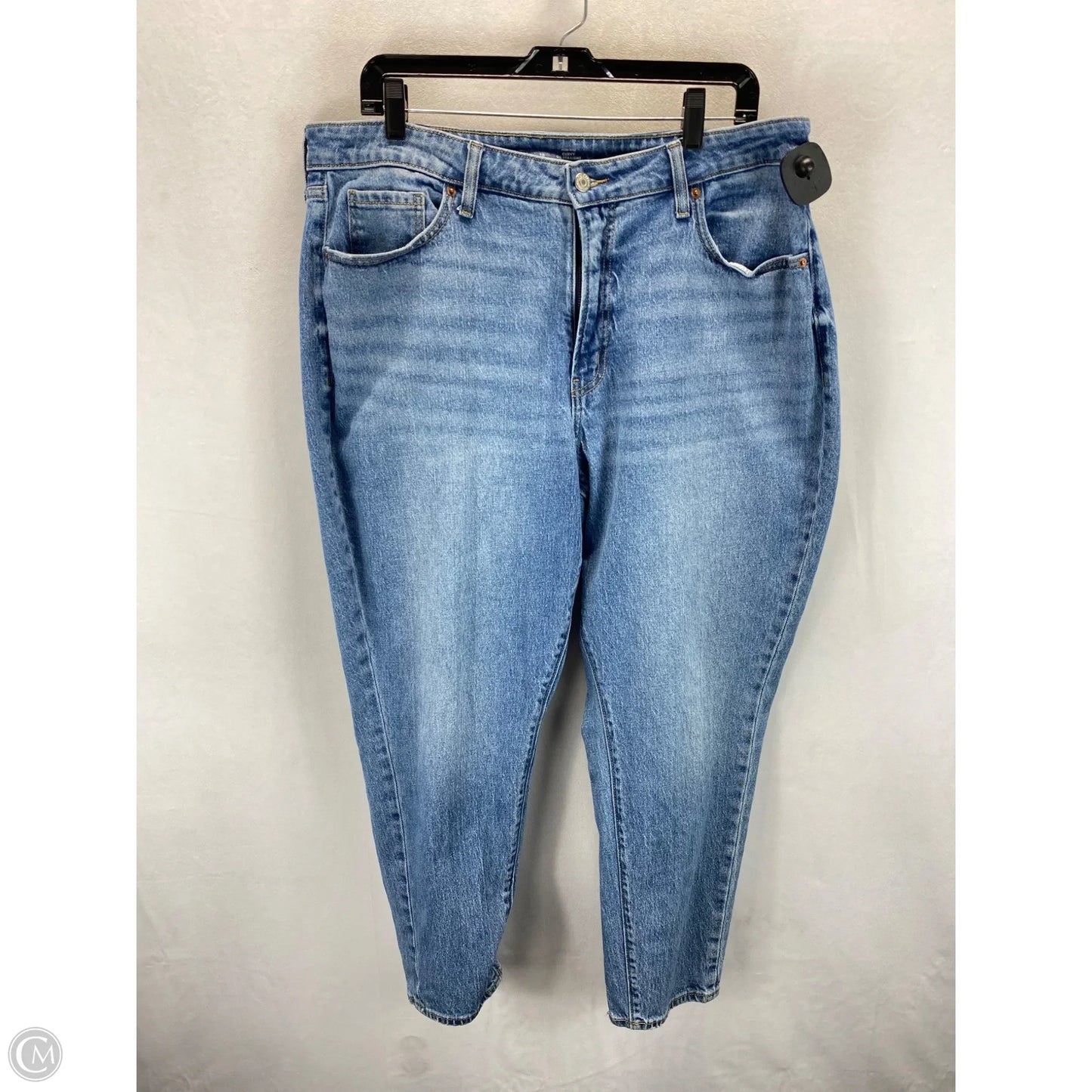 Jeans Straight By Old Navy In Blue Denim, Size: 18
