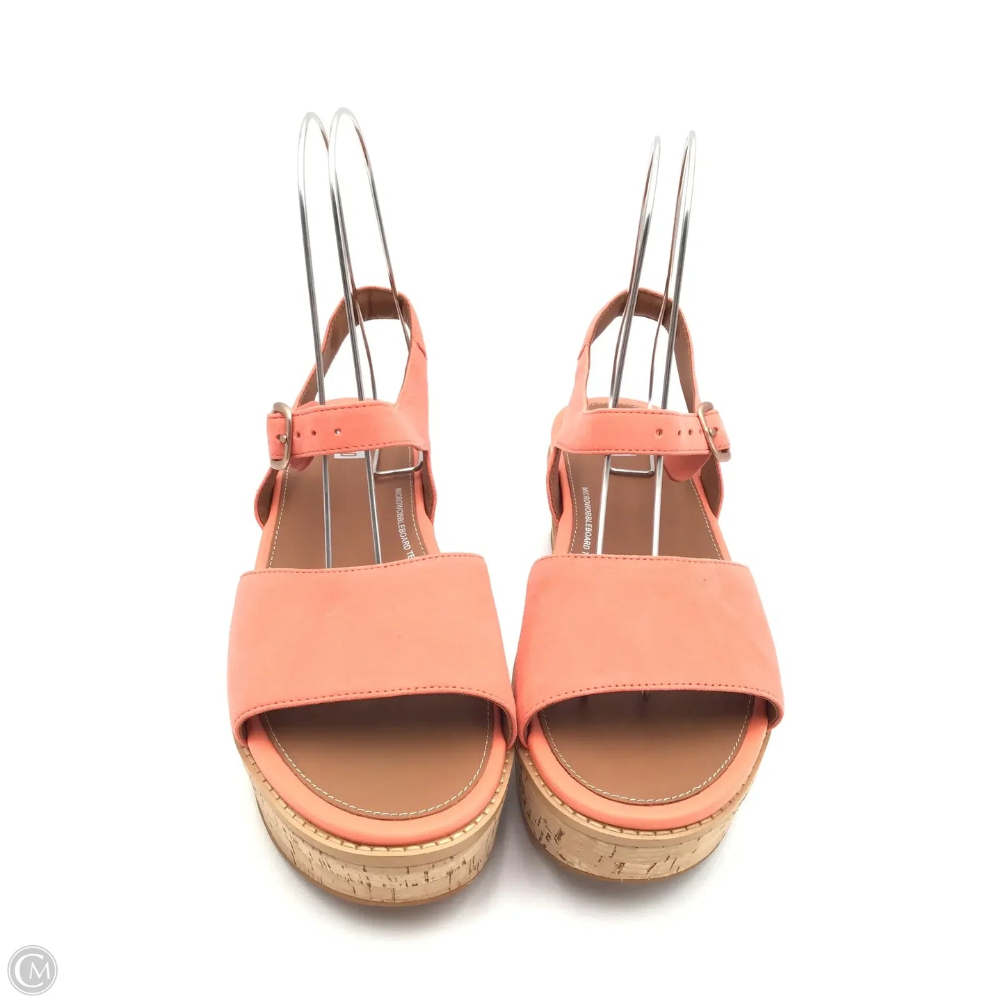 Sandals Heels Platform By Fitflop In Orange, Size: 9