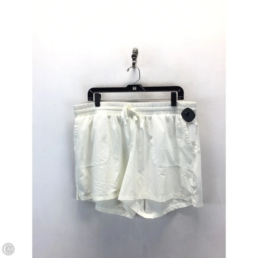 Athletic Shorts By Dsg Outerwear In White, Size: 2x