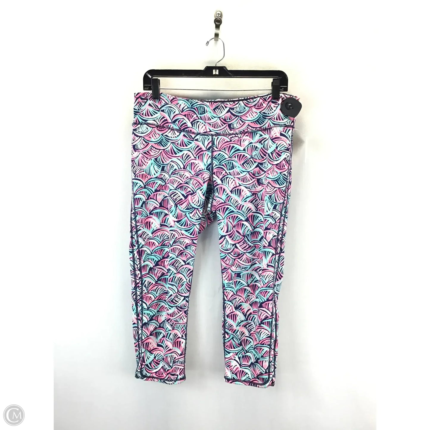 Pants Designer By Lilly Pulitzer In Blue & Pink, Size: Xl