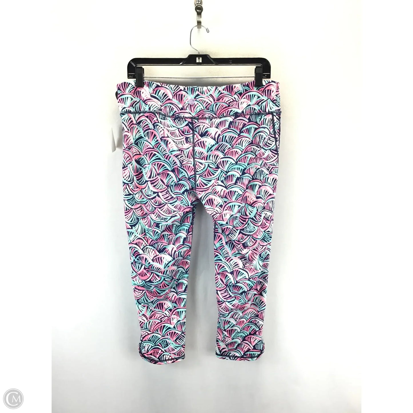 Pants Designer By Lilly Pulitzer In Blue & Pink, Size: Xl