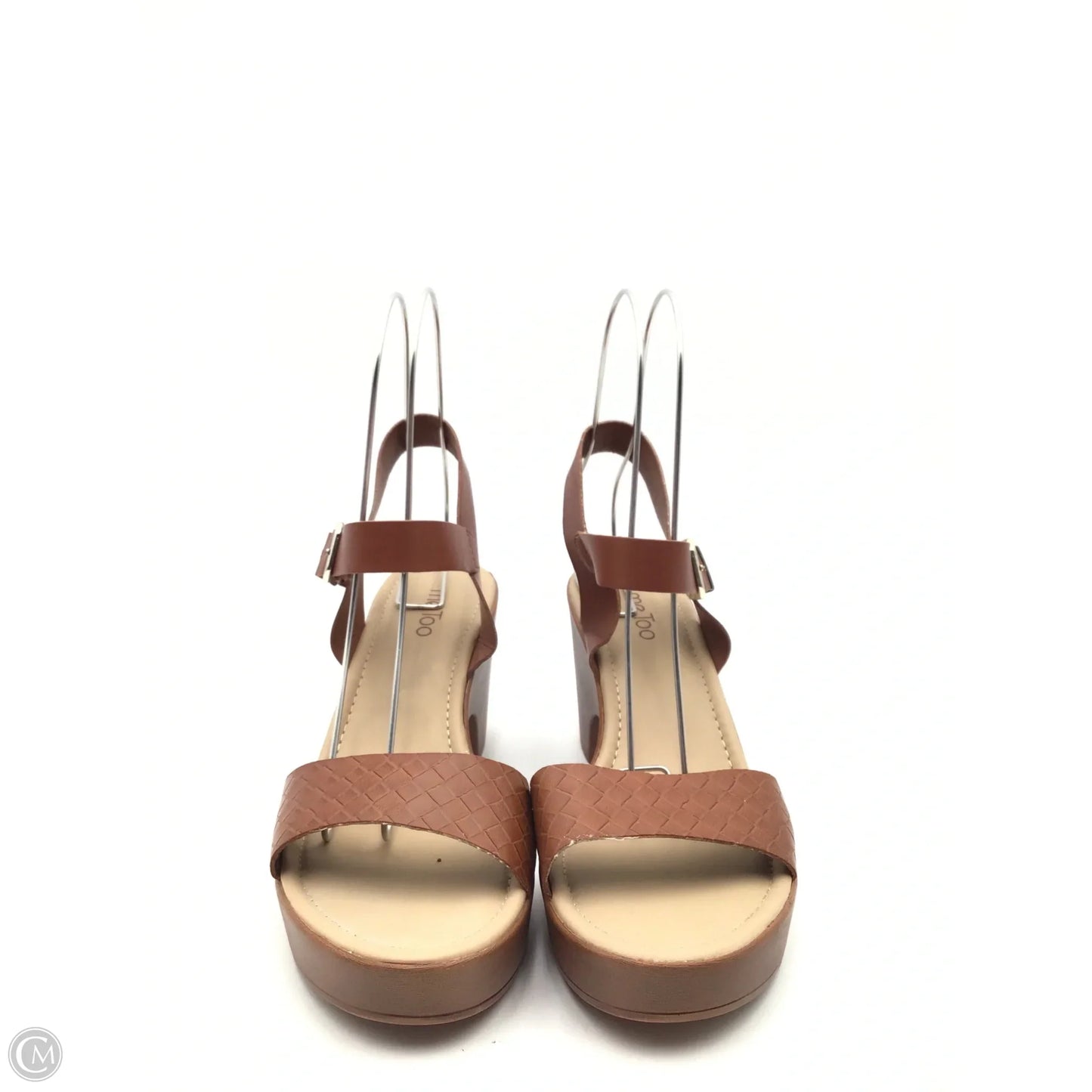 Sandals Heels Block By Me Too In Brown, Size: 11