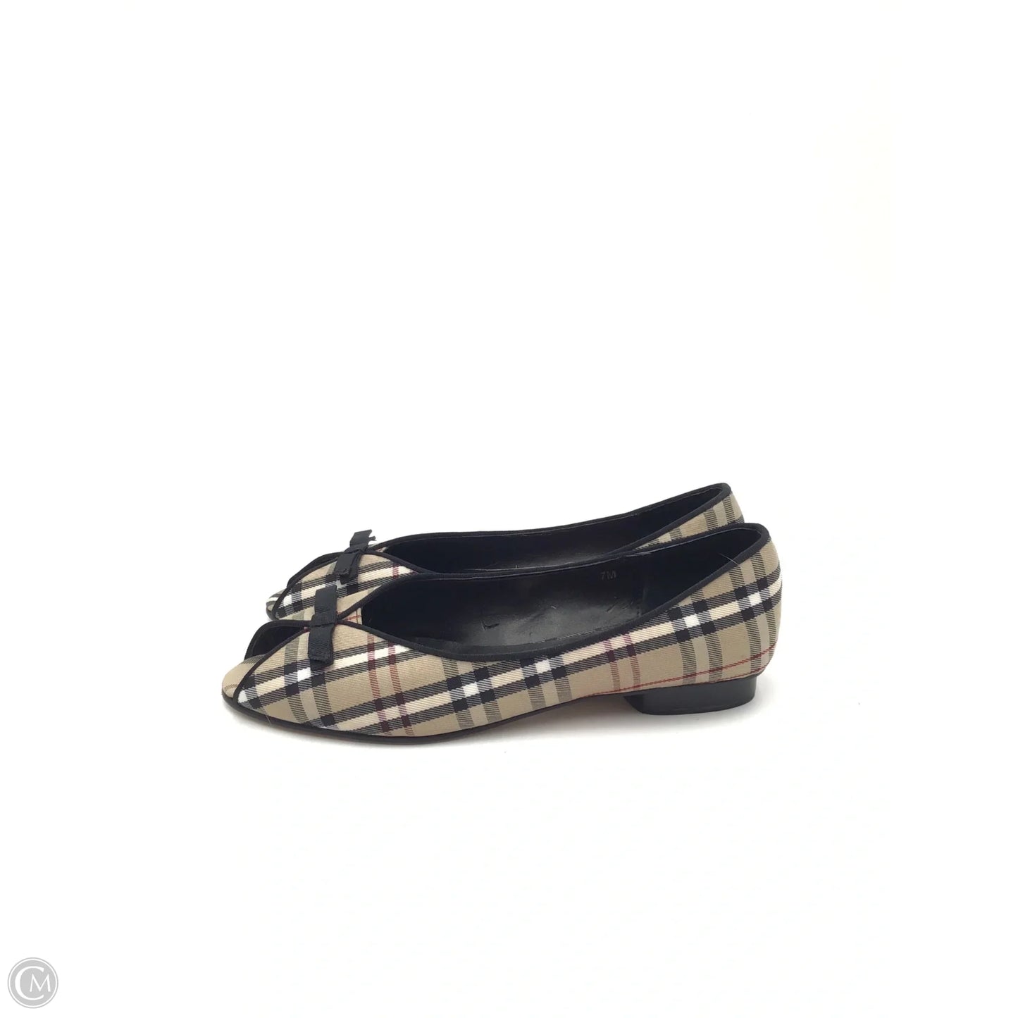 Shoes Flats By Vaneli In Plaid Pattern, Size: 7