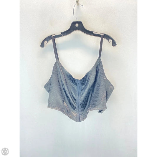 Top Sleeveless By Forever 21 In Black, Size: 1x