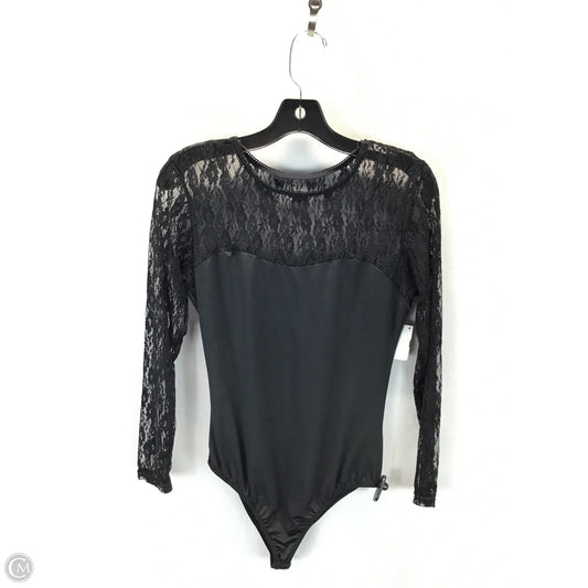 Bodysuit By Clothes Mentor In Black, Size: 10