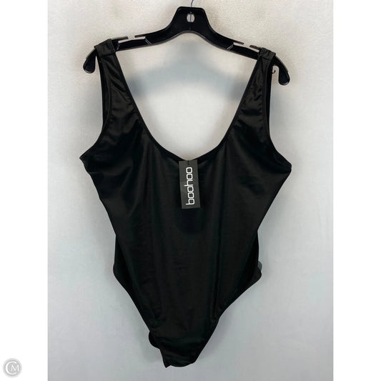Bodysuit By Boohoo Boutique In Black, Size: 16