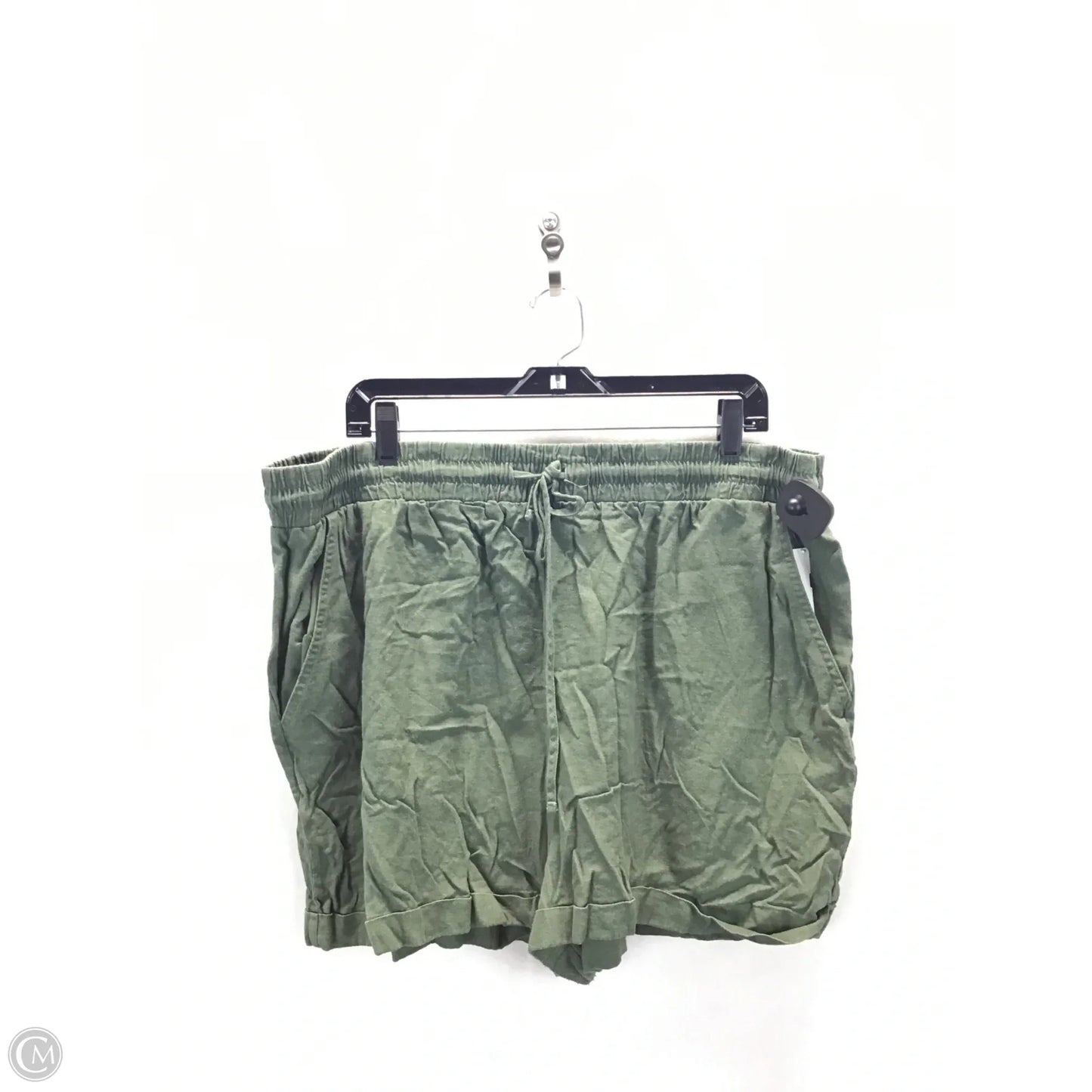 Shorts By Forever 21 In Green, Size: 3x