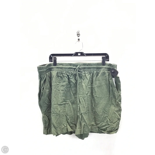Shorts By Forever 21 In Green, Size: 3x