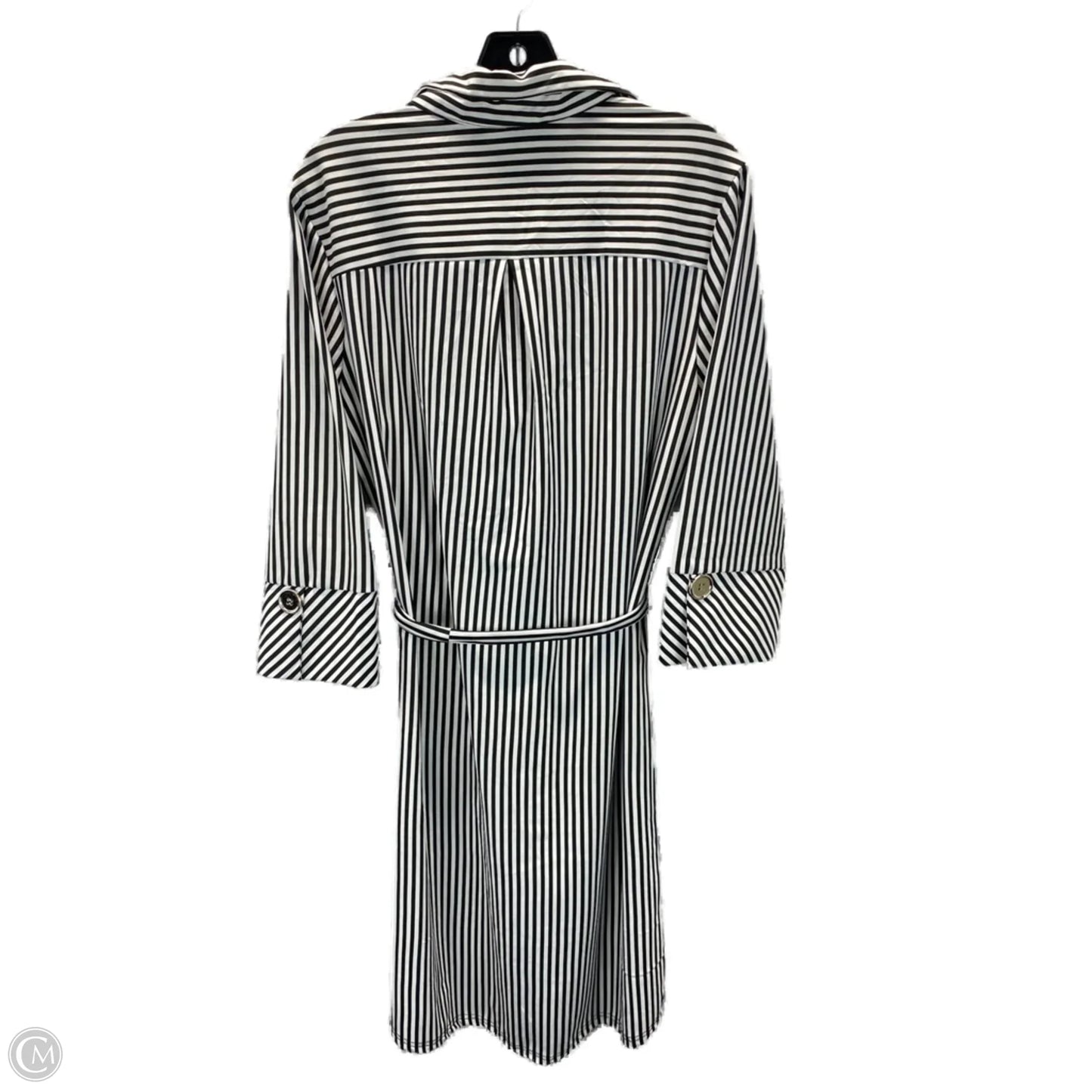 Dress Casual Midi By Mlle Gabrielle In Striped Pattern, Size: 1x
