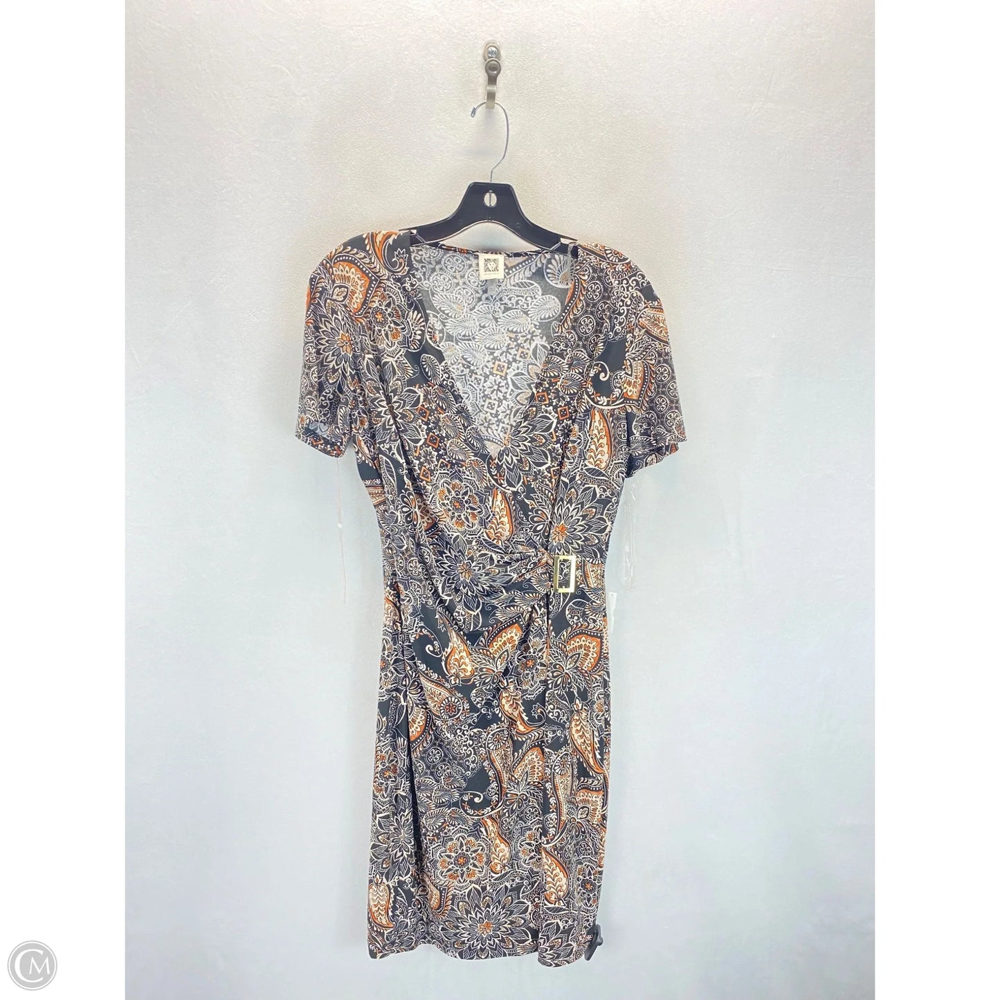 Dress Casual Short By Anne Klein In Paisley Print, Size: 10