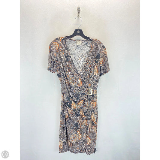 Dress Casual Short By Anne Klein In Paisley Print, Size: 10