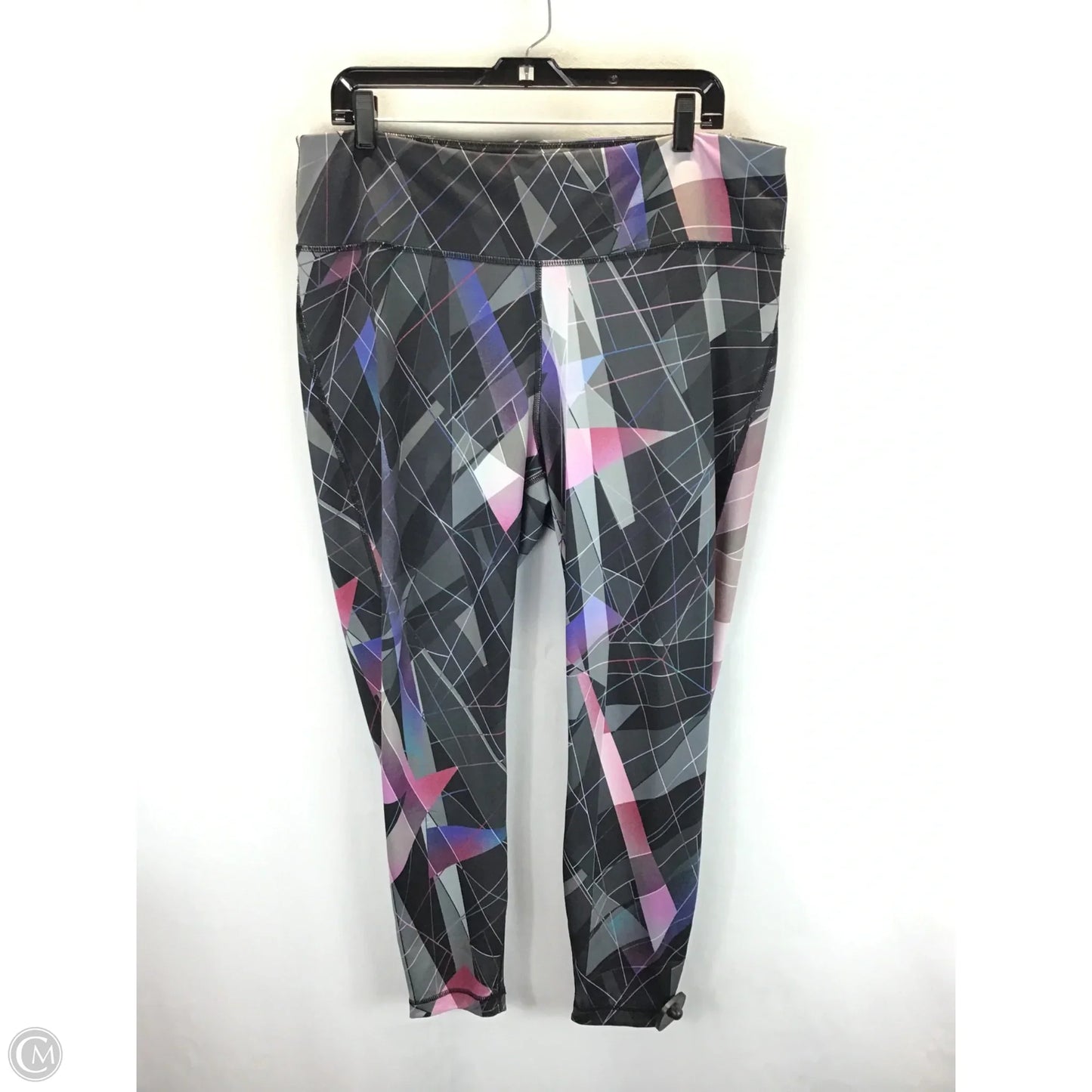 Athletic Leggings By Zelos In Multi-colored, Size: 2x