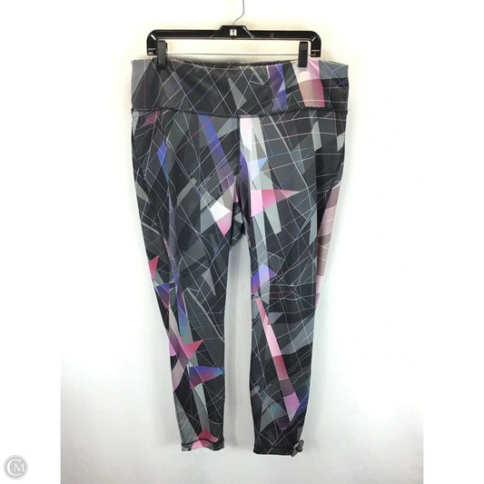 Athletic Leggings By Zelos In Multi-colored, Size: 2x