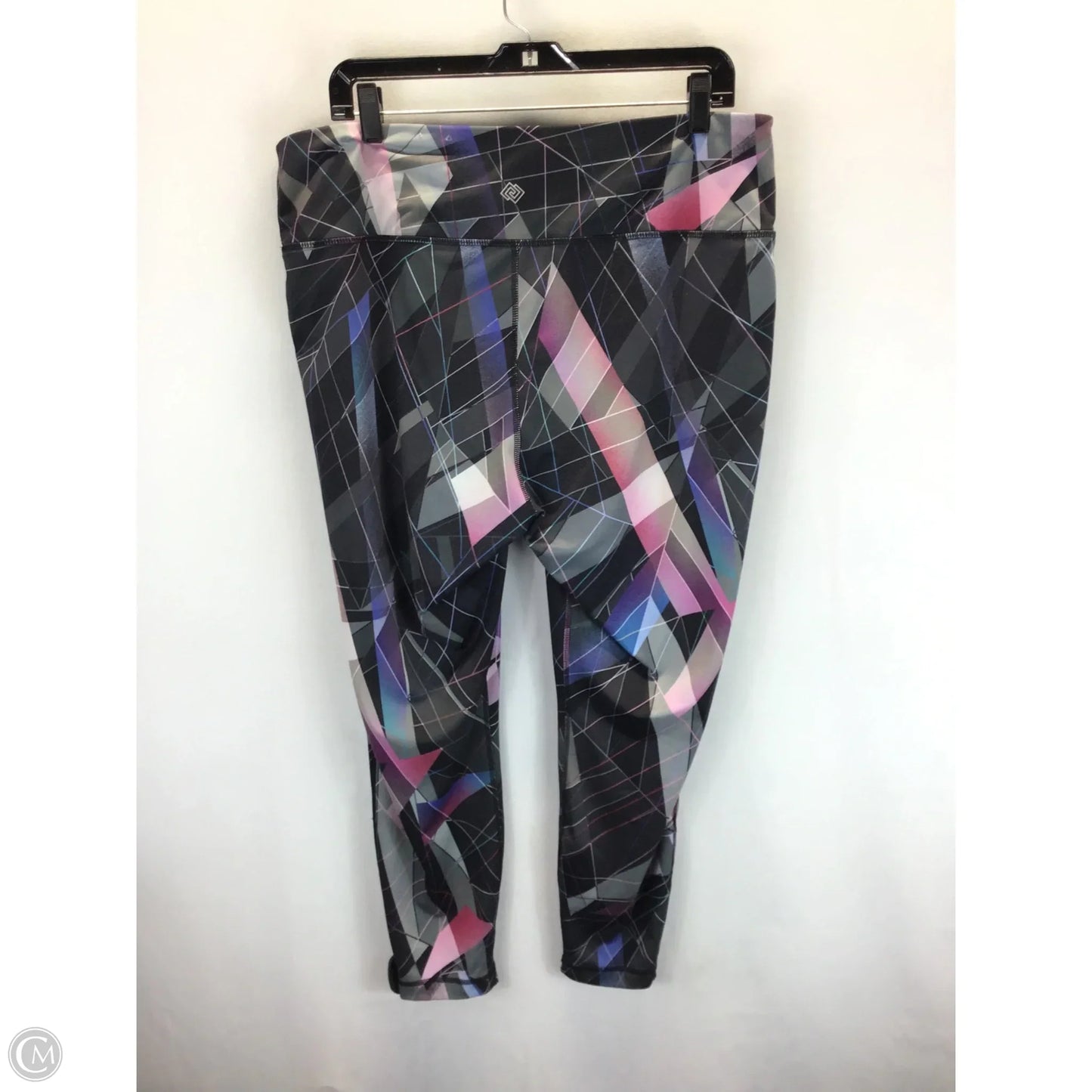 Athletic Leggings By Zelos In Multi-colored, Size: 2x