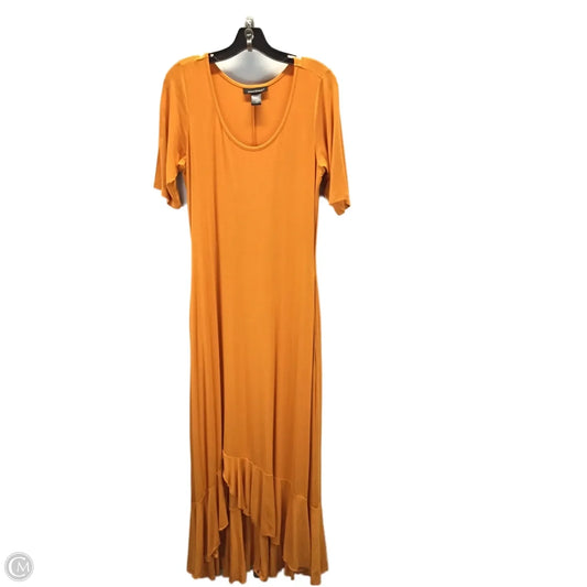 Dress Casual Maxi By Ashley Stewart In Orange, Size: 12