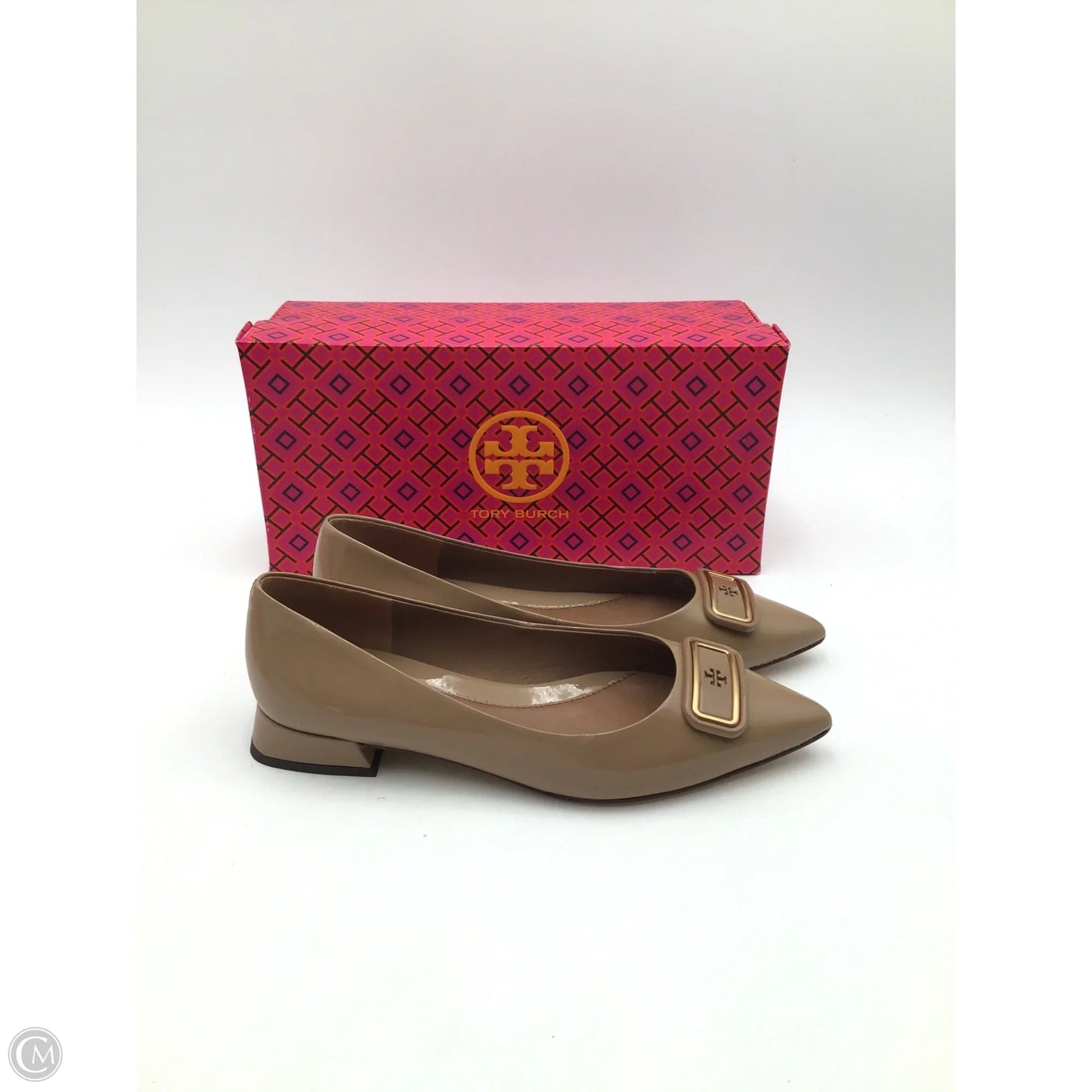 Shoes Designer By Tory Burch In Beige, Size: 8