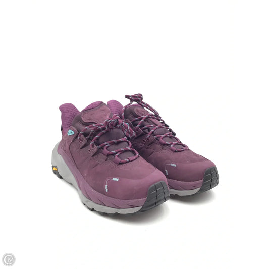 Shoes Athletic By Hoka In Purple, Size: 7.5