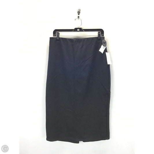 Skirt Midi By A New Day In Black, Size: M