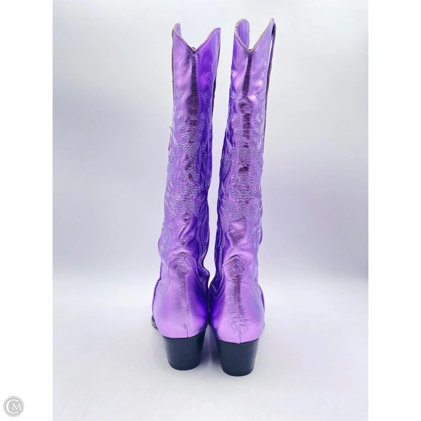 Boots Western By Aldo In Purple, Size: 10