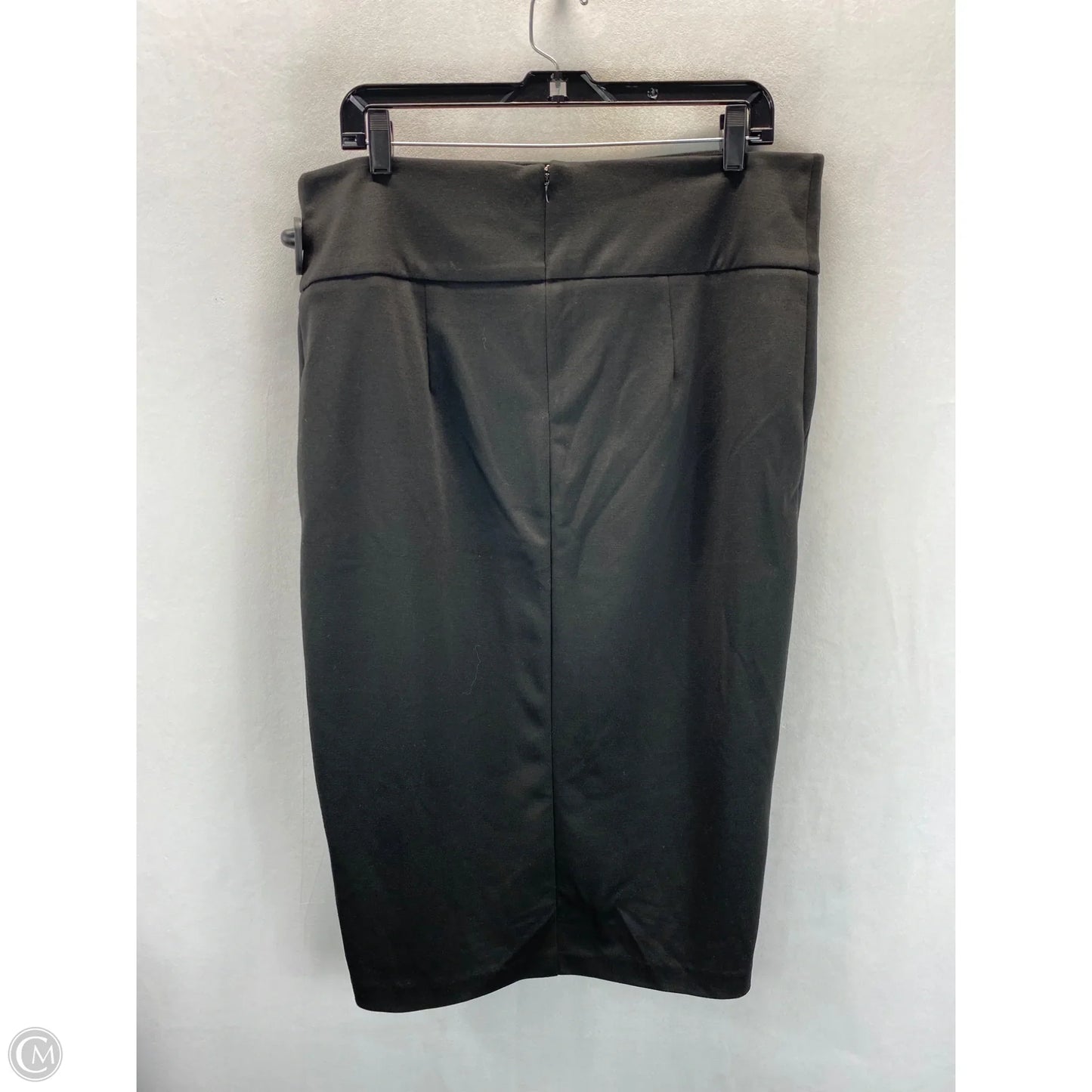 Skirt Midi By Ashley Stewart In Black, Size: Xl