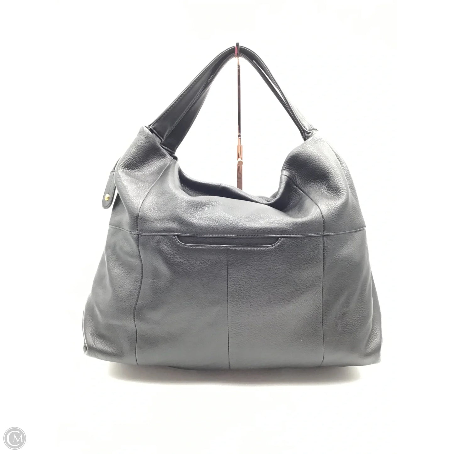 Handbag Leather By Hobo Intl, Size: Large