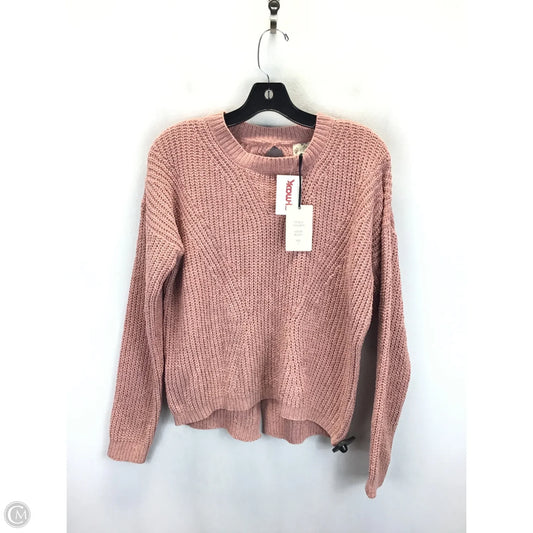 Sweater By Hippie Rose In Pink, Size: L