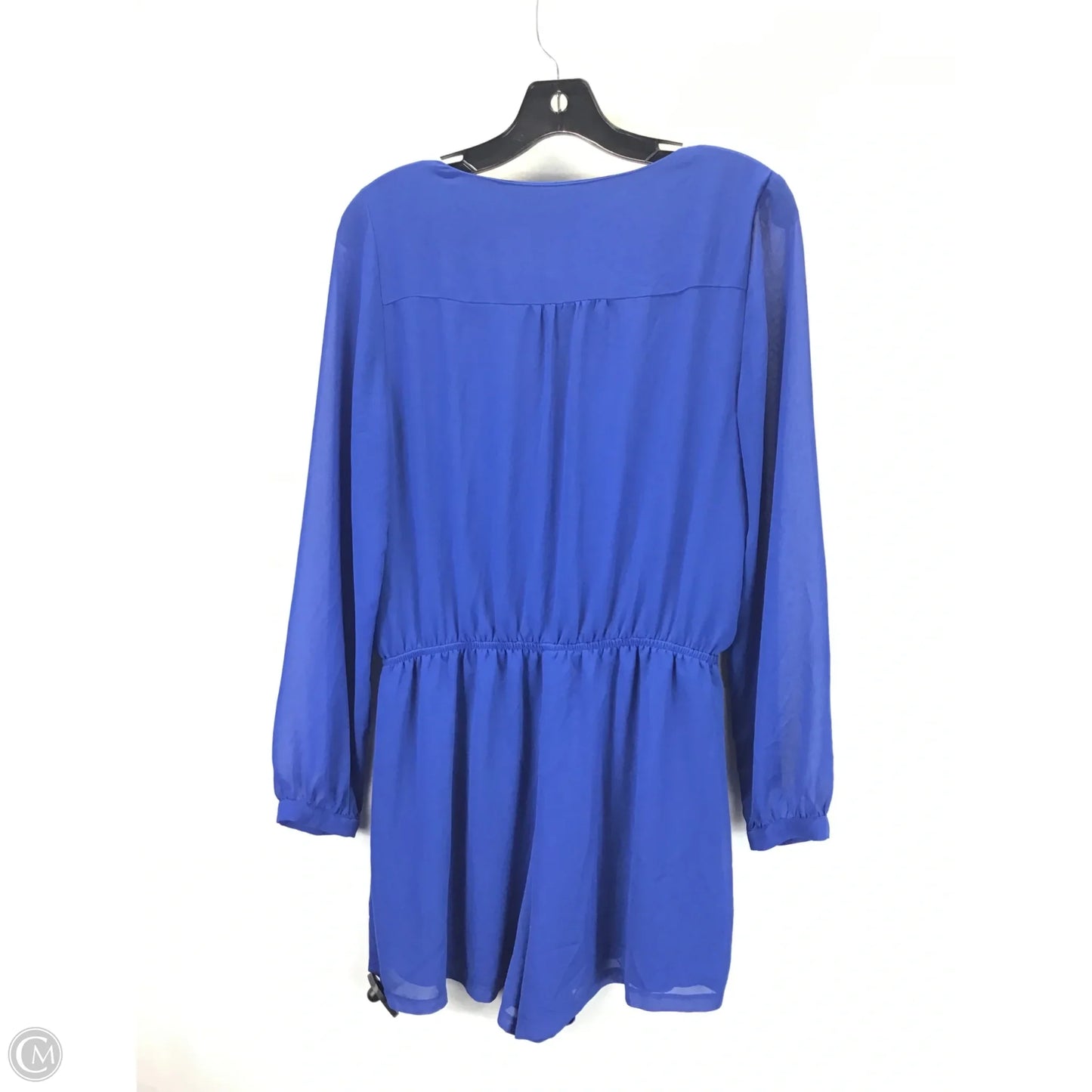 Romper By Express In Blue, Size: M