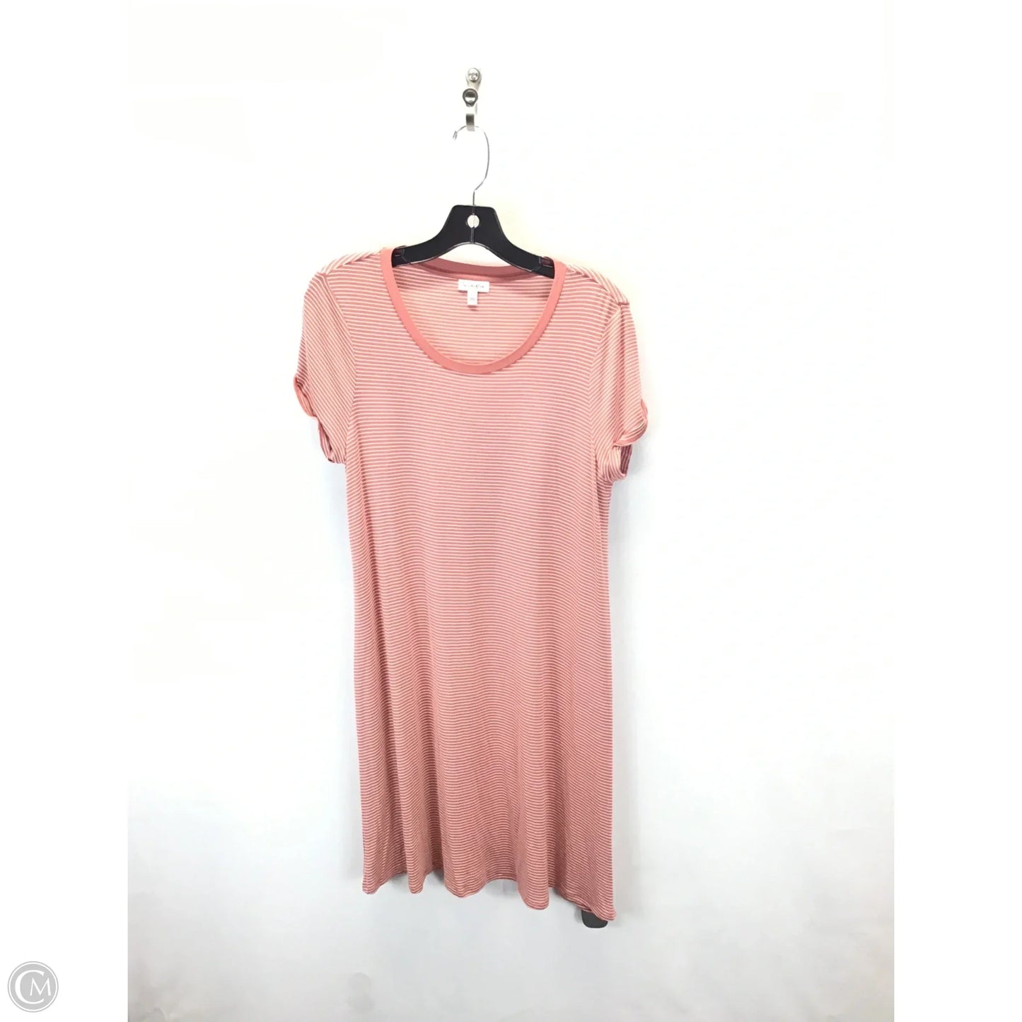 Dress Casual Midi By Clothes Mentor In Striped Pattern, Size: M