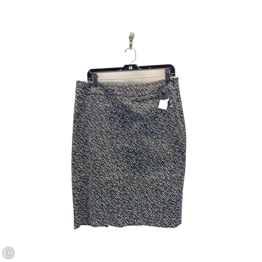 Skirt Midi By New York And Co In Black & White, Size: 12