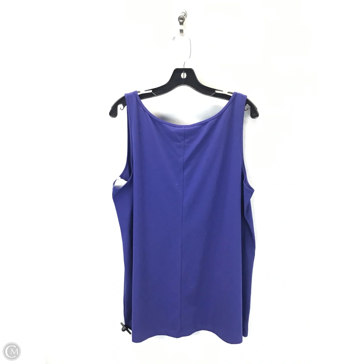 Top Sleeveless By Nic + Zoe In Blue, Size: 1x