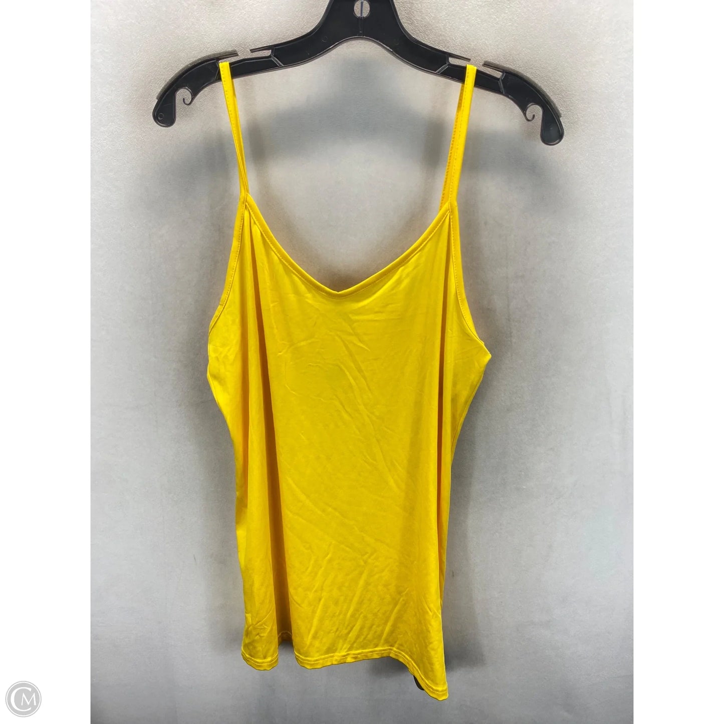 Top Sleeveless By Fashion Nova In Yellow, Size: Xl
