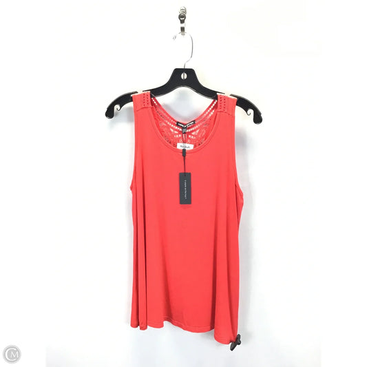 Top Sleeveless By Cable And Gauge In Orange, Size: M