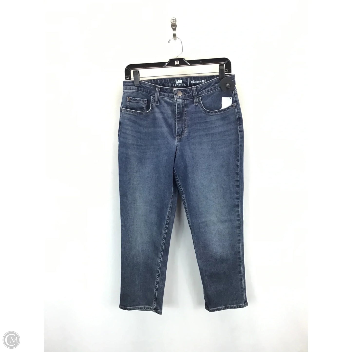Jeans Straight By Lee In Blue, Size: 8