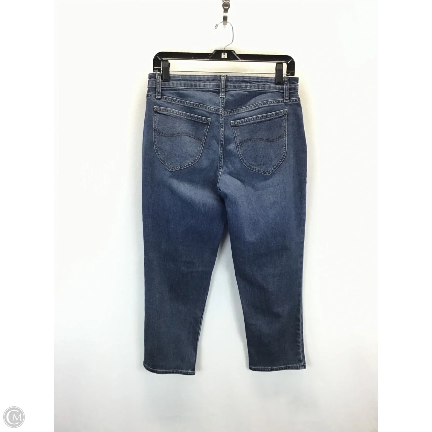 Jeans Straight By Lee In Blue, Size: 8