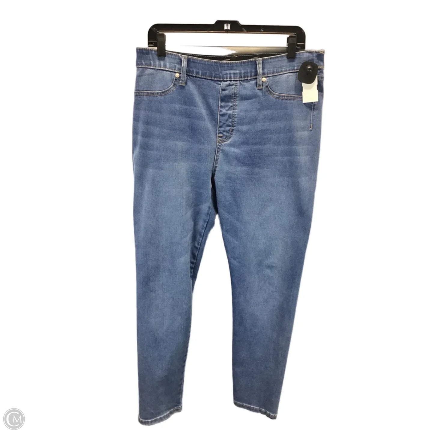 Jeans Skinny By Seven 7 In Blue, Size: L