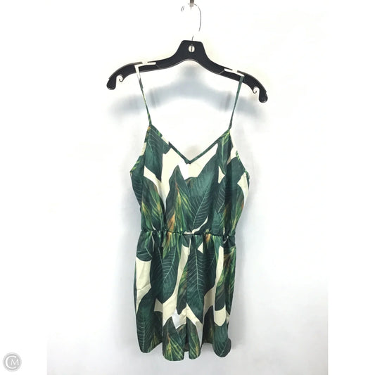Romper By Shein In Green, Size: M